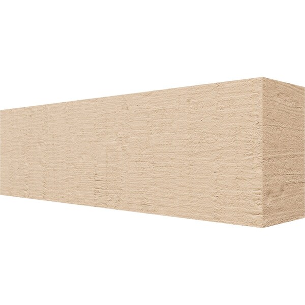 Ekena Millwork 4in. W x 6in. H x 20in. L Block Woodgrain TimberThane Rafter Tail, Primed Tan RFTUR04X06X20BLKRCPR - main